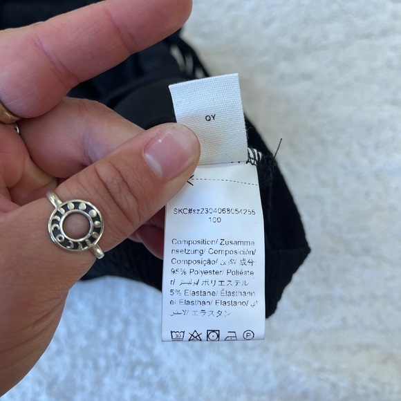 NWOT Gorglitter Cut Out Ruched Drawstring Mini Dress - Picture 11 of 13